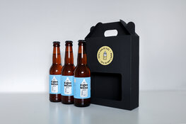 Bierdoos gevuld met 3 x Papa's Eigen Weiss